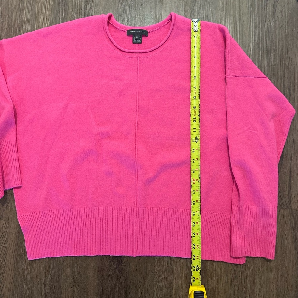 French Connection Women's Pink Sweater - Picture 3 of 7